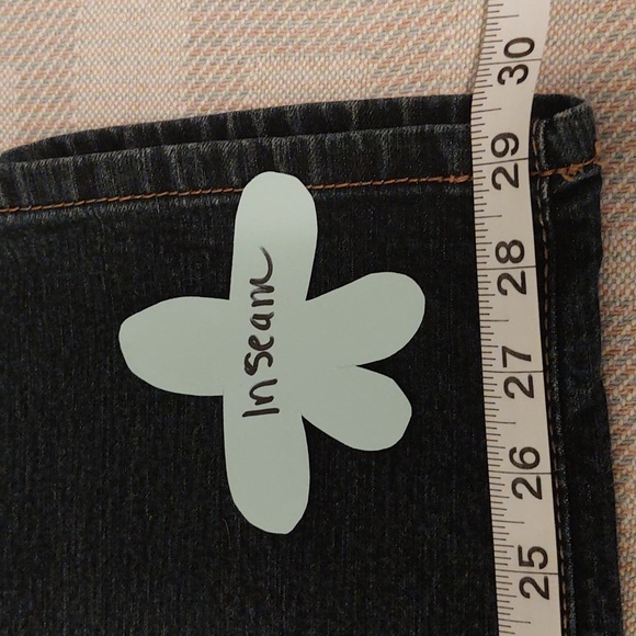 Just My Size Stretch Classic Denim Indigo Jeans Size 16W - Picture 4 of 6